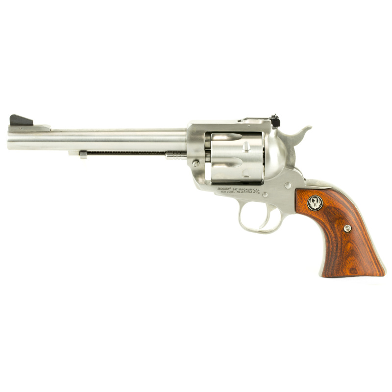 Model KBN36 .357 Magnum/.38 Special 6.5 Inch Barrel Stainless Steel Finish Adjustable Sights 6 Round