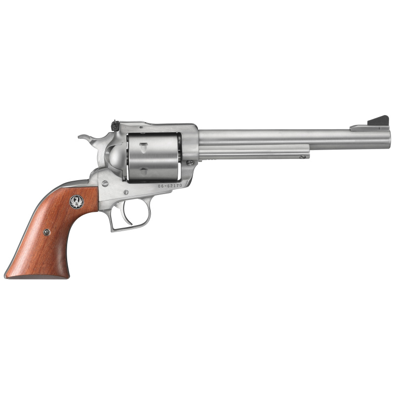 Model KS-47N Super Blackhawk |.44 Remington Magnum 7.5 Inch Barrel Satin Stainless Finish Unfluted Cylinder 6 Round