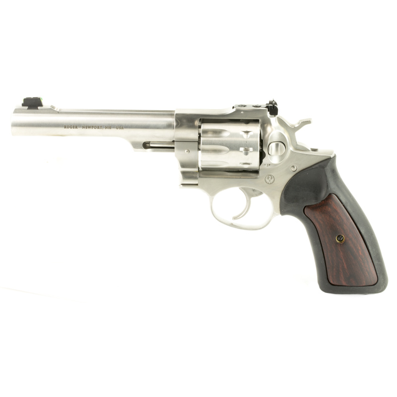 Model GP-100 Rimfire .22 Long Rifle 5.5 Inch Barrel Satin Stainless Finish Fiber Optic Front Sight 10 Round