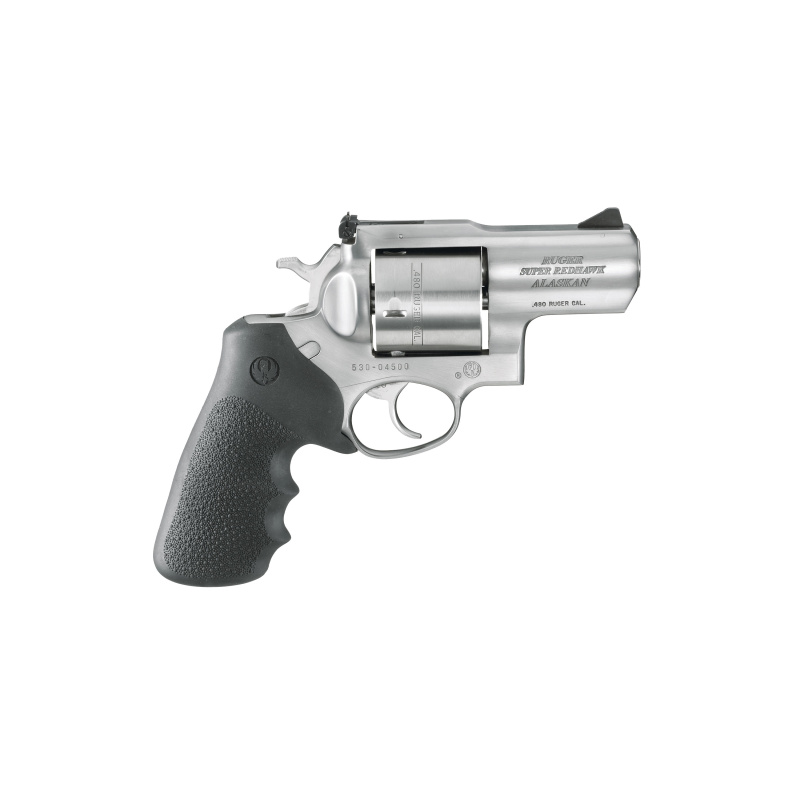KSRH-2 Super Redhawk Alaskan .480 Ruger 2.5 Inch Barrel Satin Stainless Steel Finish 6 Round