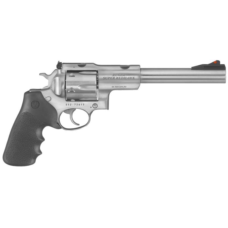 KSRH-7 Super Redhawk .44 Remington Magnum Caliber 7.5 Inch Barrel Satin Stainless Steel Finish 6 Round