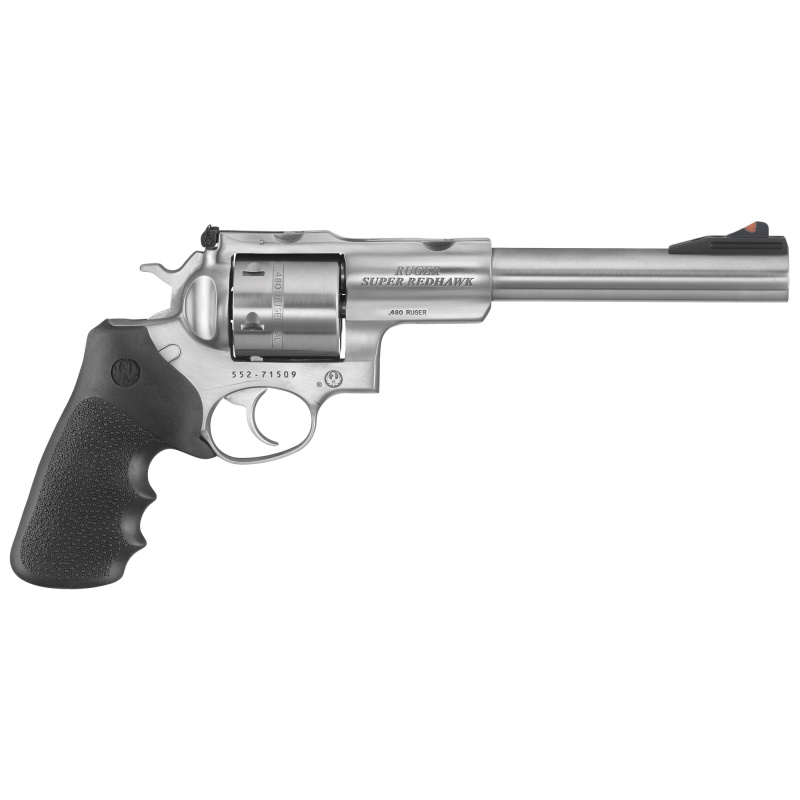 KSRH-7 Super Redhawk .480 Ruger Caliber 7.5 Inch Barrel Satin Stainless Finish 6 Round