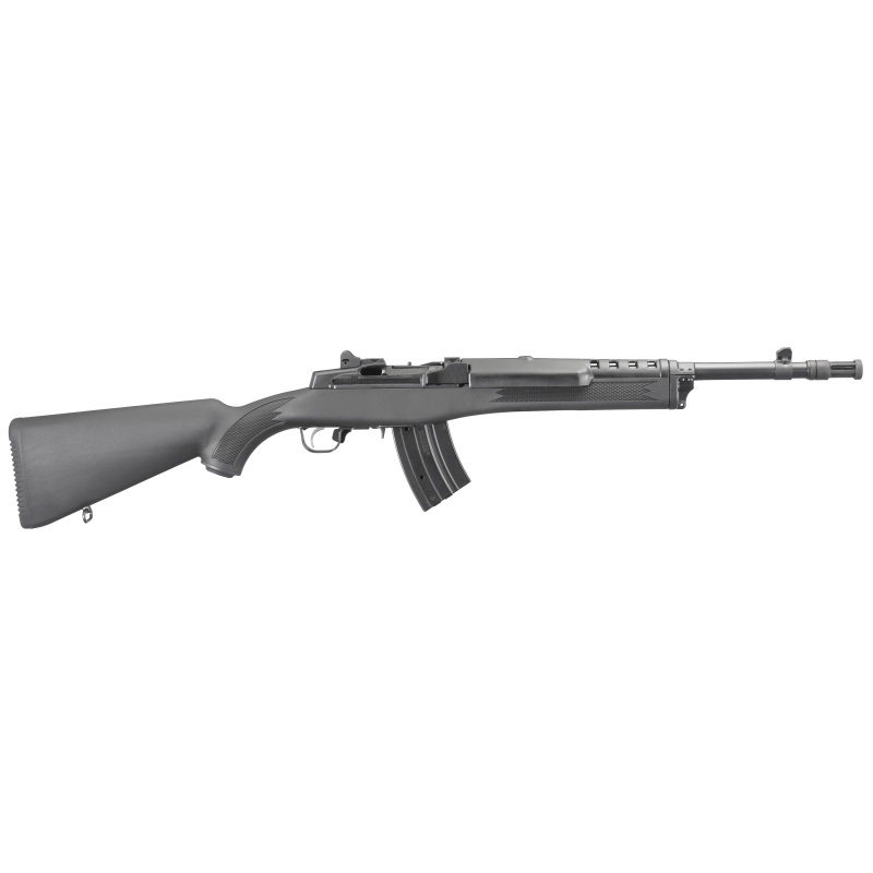 Mini Thirty Tactical 7.62x39mm 16.125 Inch Barrel Blue Finish Black Synthetic Stock Ghost Ring Rear Sight 20 Round