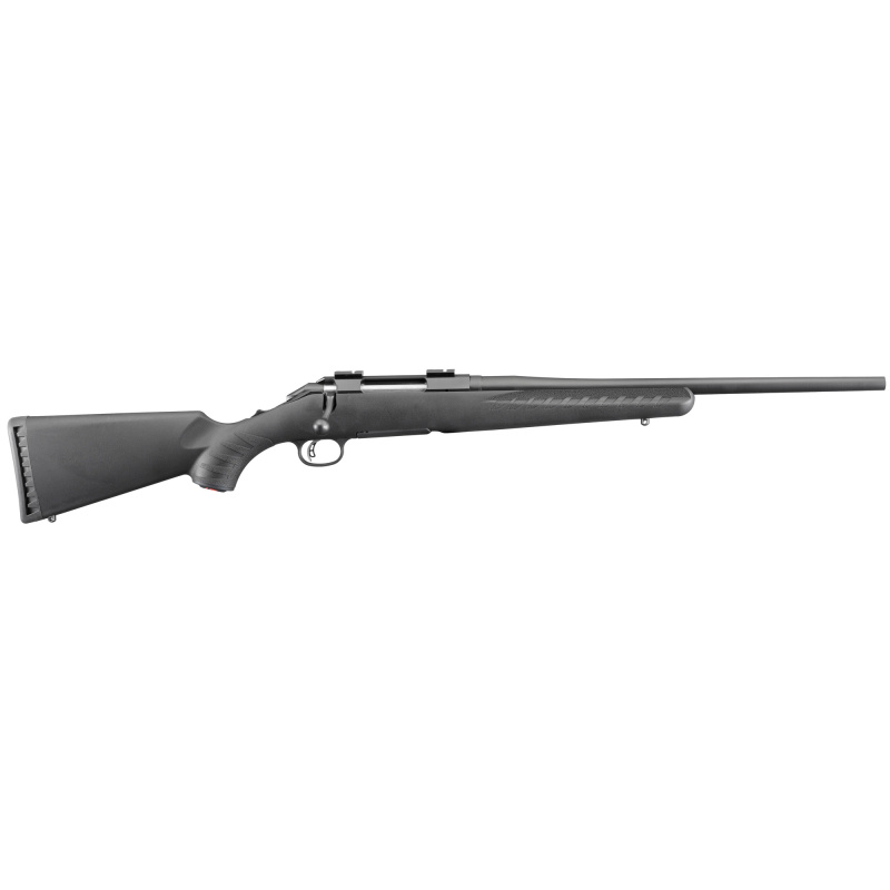 American Compact Rifle .243 Winchester 18 Inch Matte Black Barrel Black Composite Stock 4 Round