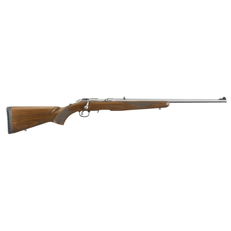 American, TALO, Bolt, Rifle, 22 WMR, 22", Silver, Walnut, 9Rd 08364