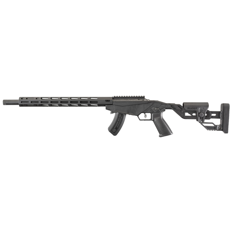Precision Rimfire Bolt Action, 22WMR, 18" Threaded Barrel, Black Finish, Molded On-Piece Chassis and Adjustable Buttstock, Right Hand, 1 Magazine, 9Rd 08405
