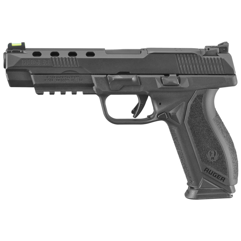 American, Semi-automatic, Striker Fired, 9MM, 5" Barrel, Polymer Frame, Black Finish, (2) 17 Round Mags, Adjustable Rear Sight & Fiber Optic Front 08672