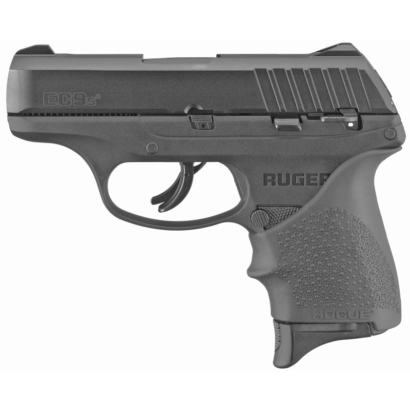 EC9s | 9MM, 3.1" Barrel, Black Finish, Hogue Grip, 7 Round, 1 Mag, Thumb Safety, Fixed Sights, Polymer 13211