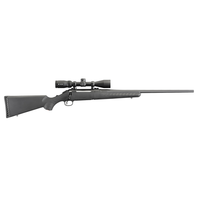 American .243 Winchester 22 Inch Matte Black Barrel Vortex Crossfire II 3-9x40mm Riflescope Black Composite Stock 4 Round