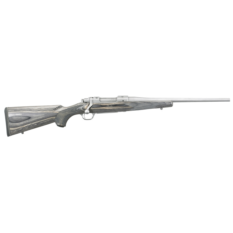 M77 Hawkeye Compact .308 Winchester 16.5 Inch Stainless Steel Barrel Black Laminate Stock No Sights 4 Rounds