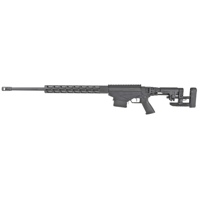 Precision Rifle |6.5mm Creedmoor 24 Inch Threaded Barrel Matte Black Finish M-LOK Handguard Ruger Precision MSR Folding Adjustable Stock 10 Round