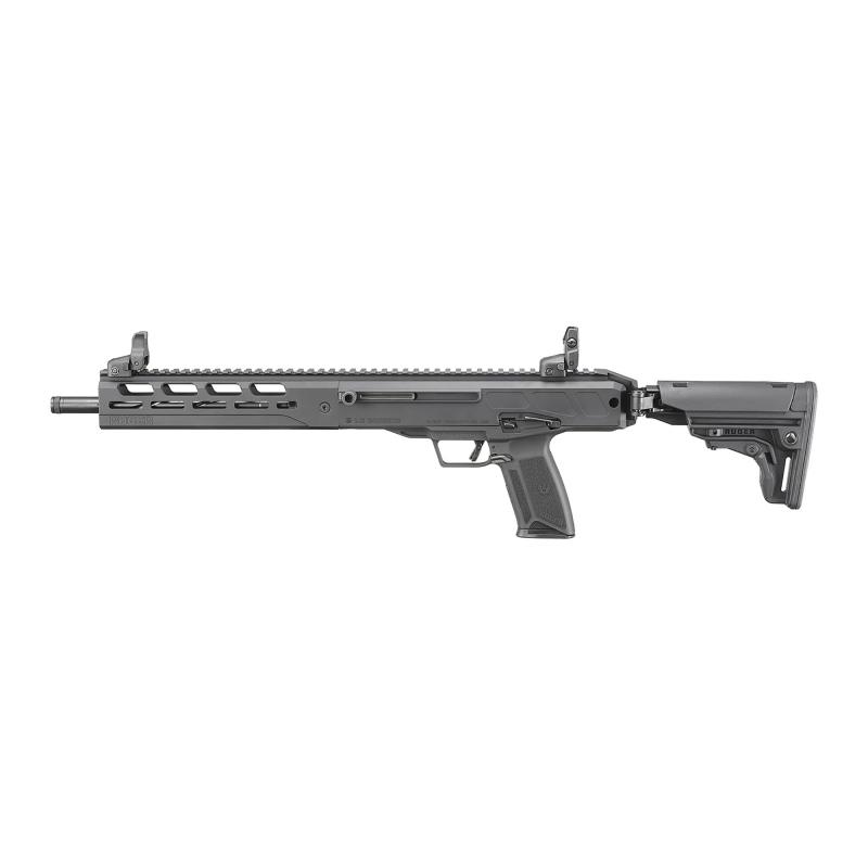LC Carbine, Semi-automatic Rifle, 5.7X28MM, 16.25" Fluted Barrel, Threaded, 1/2x28 Threads, Black Anodized Finish, Side Folding Callapsible Stock, 1 Magazine, 10 Rounds, MLOK Handguard, Weighs 5.9lbs 19302