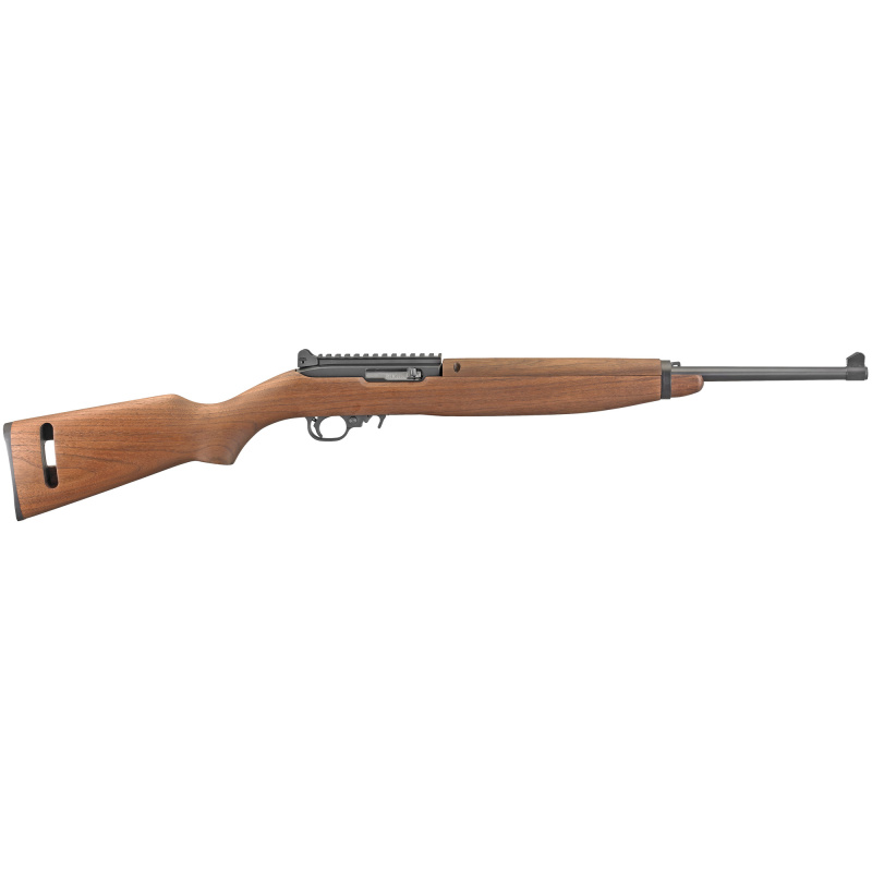 10/22 M1 Carbine, Semi-automatic, Rifle, 22 LR, 18.5", Blued, Wood, Right Hand, 1:16, 10Rd 21102