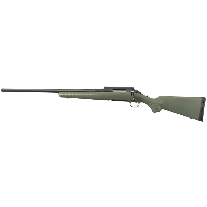 American Rifle Predator, Bolt-Action Rifle, 243 Winchester, 22" Threaded Barrel(5/8"x24), Matte Black Finish, Alloy Steel, Moss Green Composite Stock, Left Hand, 4Rd Rotary Magazine 26916
