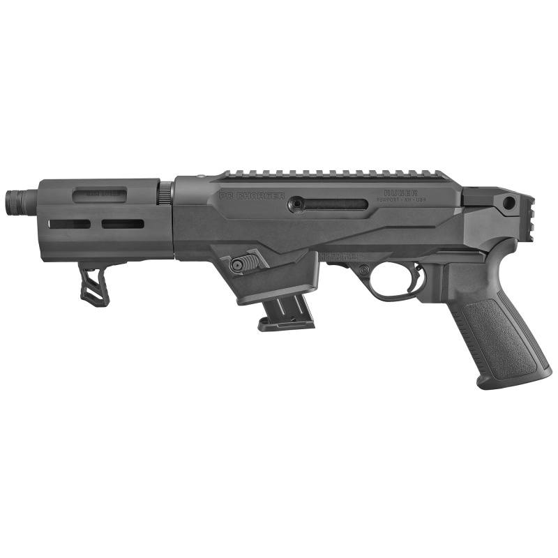 PC Charger, Semi-automatic, Pistol, 9MM, 6.5" Barrel Threaded, Aluminum Frame, Black Finish, 10 Round, 1 Mag, Take Down 29101