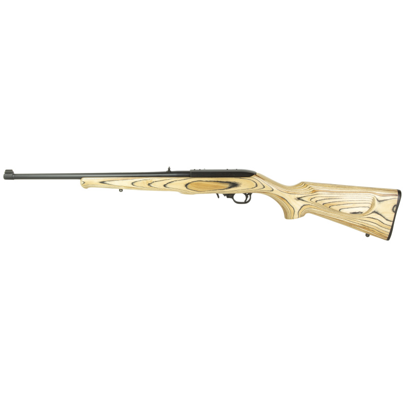 10/22, TALO, Semi-automatic Rifle, 22 LR, 18.5" Barrel, Satin Finish, Black, Altamont Natural Laminate Stock with Grizzly Engraving, 10 Rounds 31219
