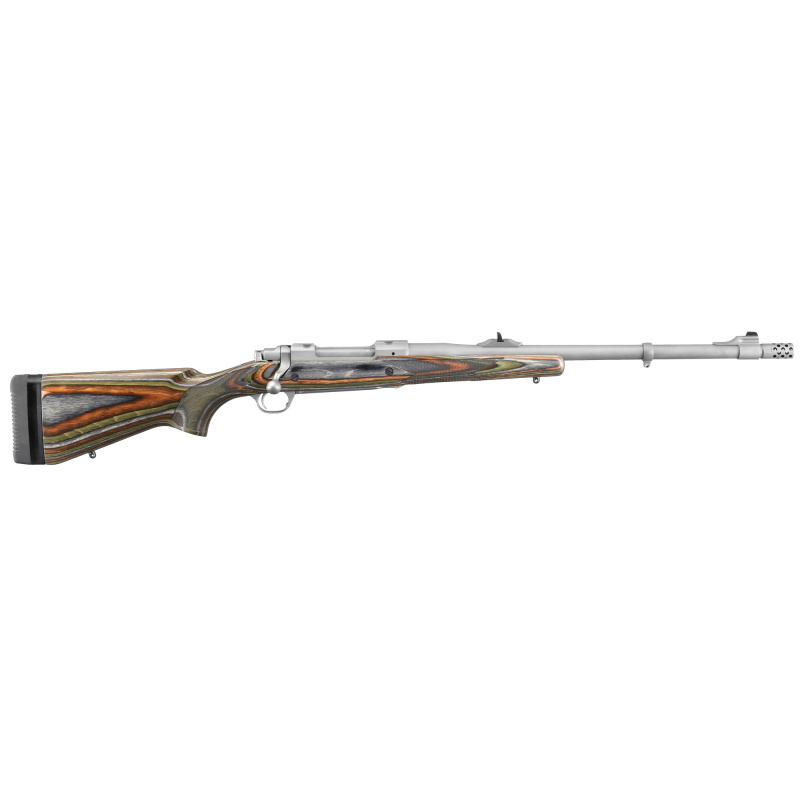 Guide Gun .30-06 Springfield 20 Inch Stainless Steel Barrel Hawkeye Matte Finish Removable Muzzle Brake Green Mounting Laminate Stock 4 Round