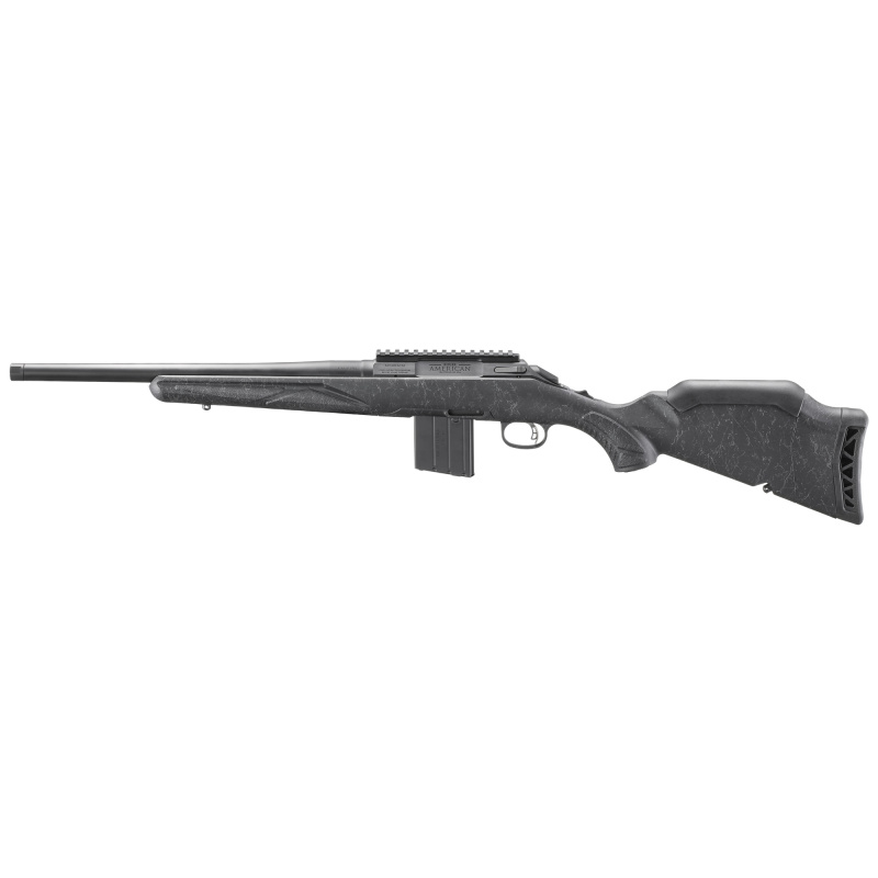 American, Generation II Patrol, Bolt Action Rifle, 338 ARC, 16.1" Barrel, 1:8 Twist, Threaded 5/8X24, Cerakote Finish, Graphite Black, Black Splatter Synthetic Stock, Manual Safety, Picatinny Rail, 5 Rounds, 1 Magazine 56902