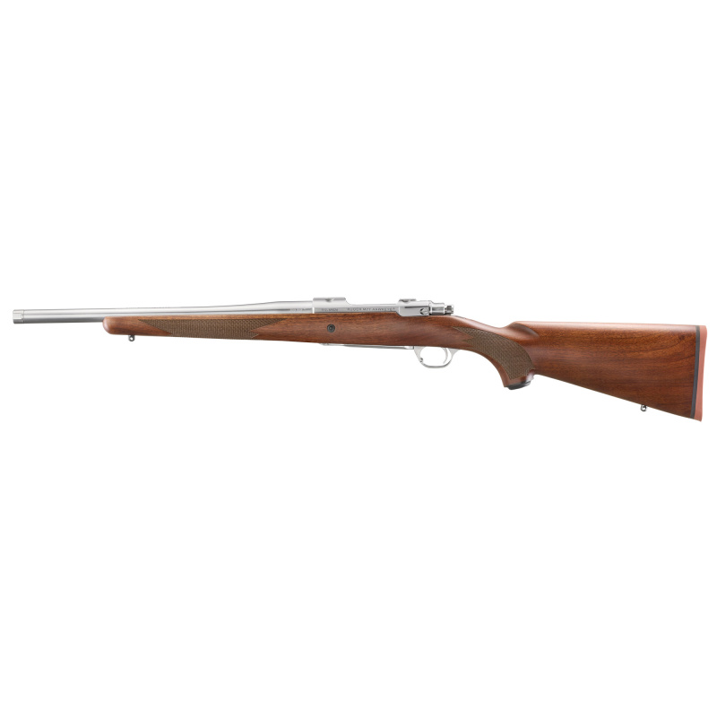 Hawkeye Hunter, Bolt-Action Rifle, 6.5 Creedmoor, 16.6" Steel Barrel, Satin Stainless Finish, 5/8X24 Thread Pitch, American Walnut Stock, 4 Rounds 67105