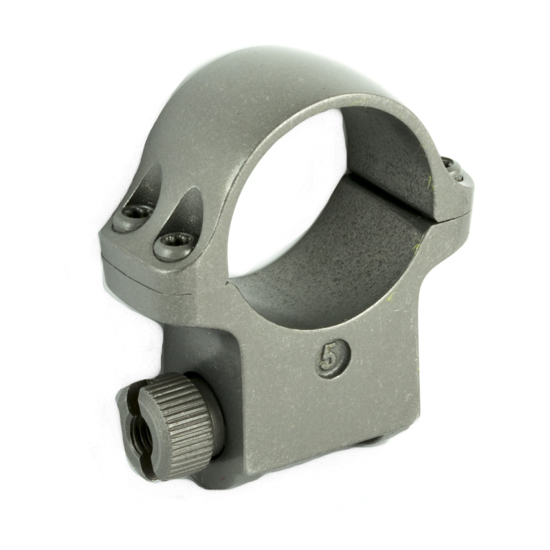 Scope Ring 5KTG High Target Grey Stainless Steel