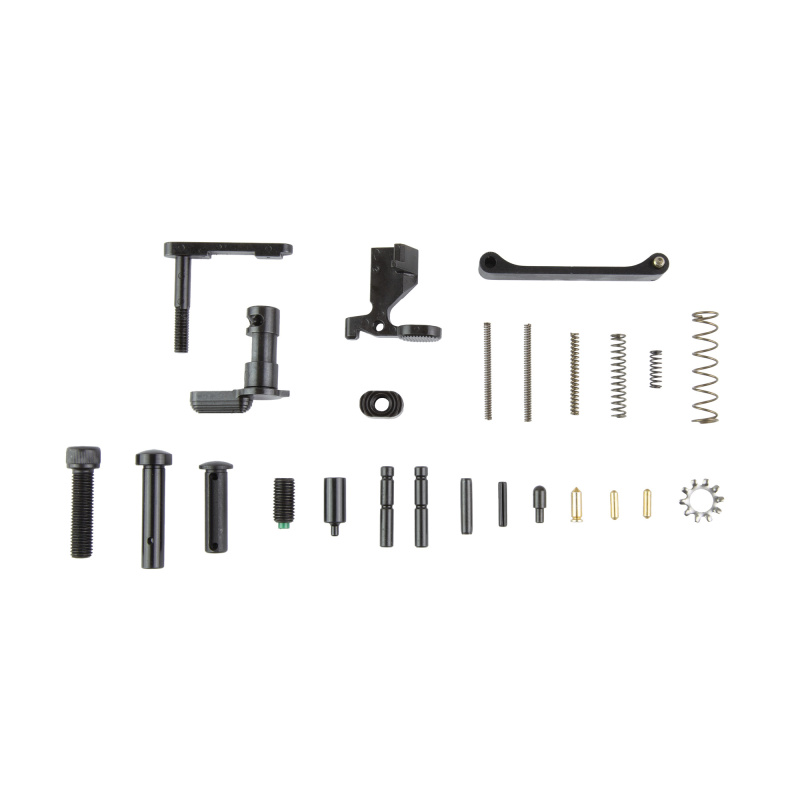 Lower Parts Kit, For AR Pattern Rifle and Pistols, No Fire Control Group or Grip 91001