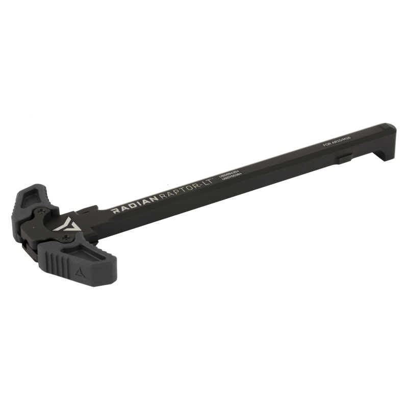Raptor-LT, Ambidextrous, Light Weight, 7075 Aluminum, Polymer Overmold Handles, 5.56MM, For AR15/M16, Grey Finish R0150