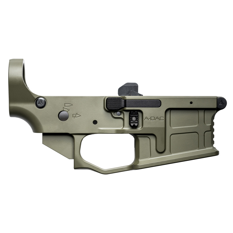 AX556, Stripped Billet Lower, Semi-Automatic, 556 NATO/223 Remington, Ambidextrous, Cerakote Finish, Olive Drab Green, Includes Radian Talon Ambidextrous Safety, Hammer Pin R0391