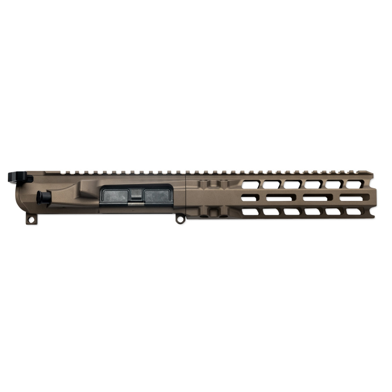Upper/Handguard Set, Cerakote Finish, Brown, Fits AR-15, Includes 8.5" MLOK Handguard, Radian Raptor-SD Charging Handle R0647
