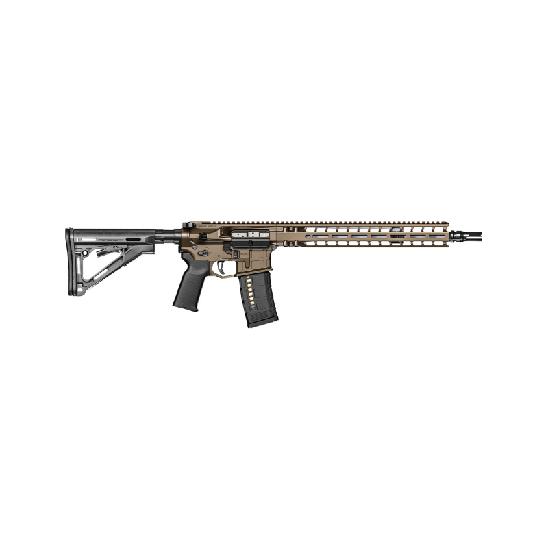 Model 1, Semi-automatic Rifle, AR-15, 6MM ARC, 14.5" Pinned (16" OAL), Dead Air Flash Hider, Cerakote Finish, Brown, 20 Rounds, 1 Magazine R0851