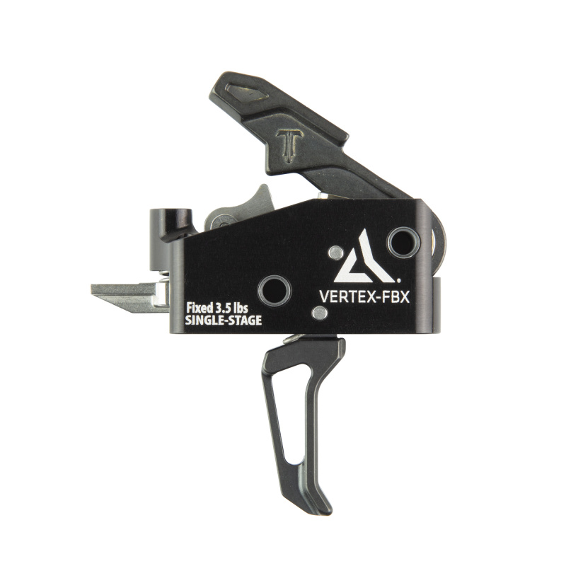 Vertex CBX Flat, Trigger, Black Trigger, Silver Hammer, Fits AR Rifles R0928