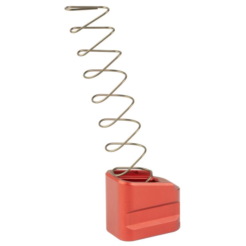 +5 Magazine Extension for Glock 26 Mag Extension Red G26-ME-5-RED
