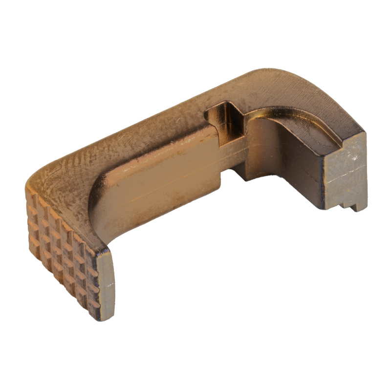 Magazine Catch, Fits Glock 43X/48, Steel, Bronze
