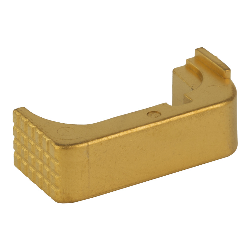 Magazine Catch, Fits Glock 43X/48, Steel, Gold