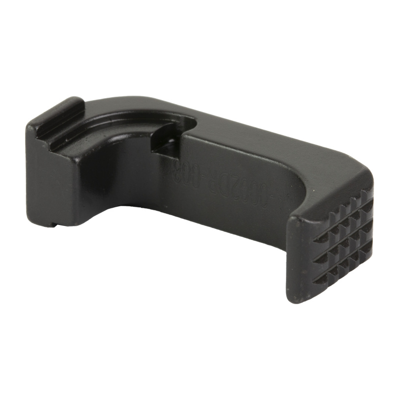Premium Mag Release, For Glock 43X/48, Steel, DLC Black, Right Hand Only G43X-PRM-BLK-RH