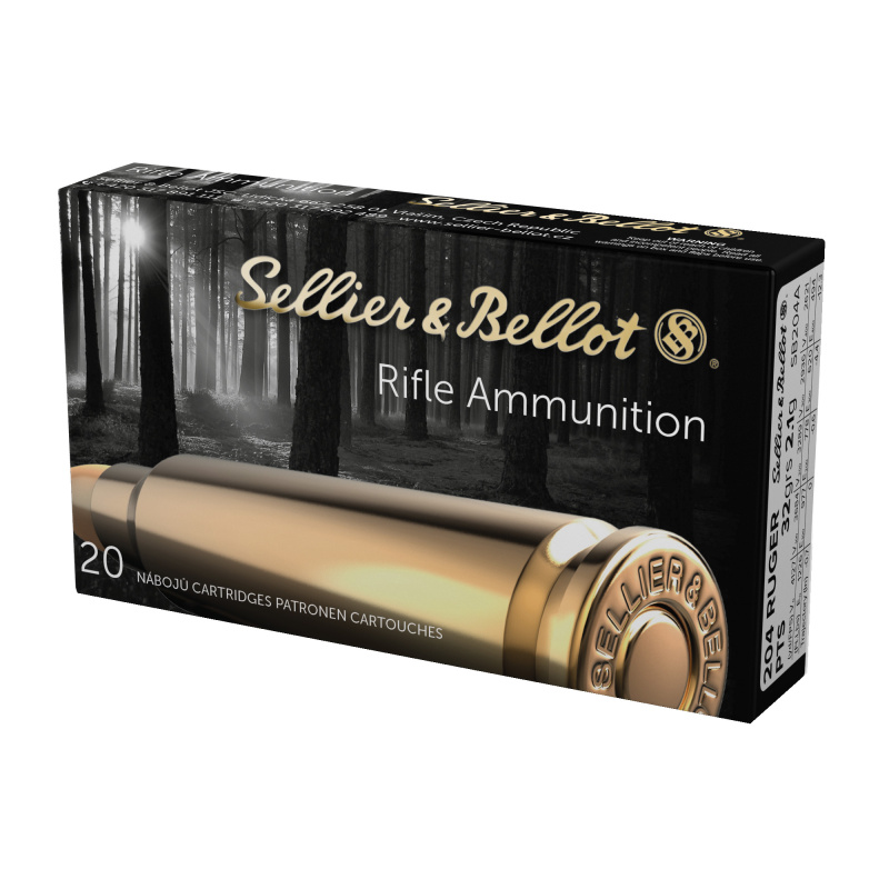Rifle Ammunition .204 Ruger 32 Grain PTS