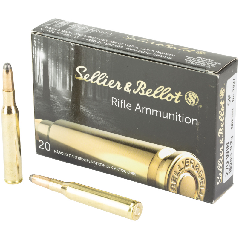 Rifle Ammunition .270 Winchester 150 Grain Soft Point