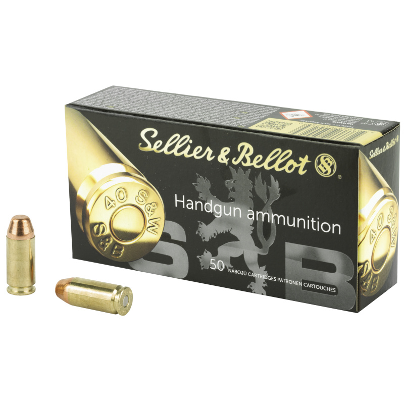 Handgun Ammunition .40 S&W 180 Grain Full Metal Jacket