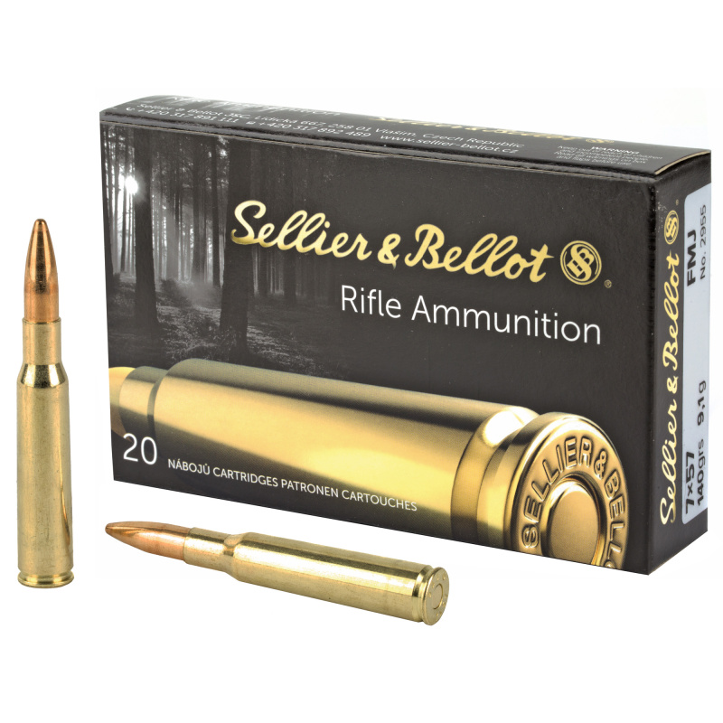Rifle, 7X57, 140 Grain, Full Metal Jacket SB757A
