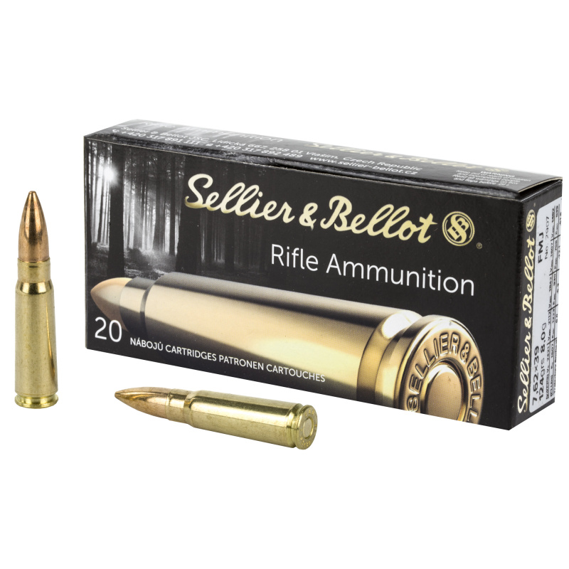 S&B 7.62x39mm 124g FMJ