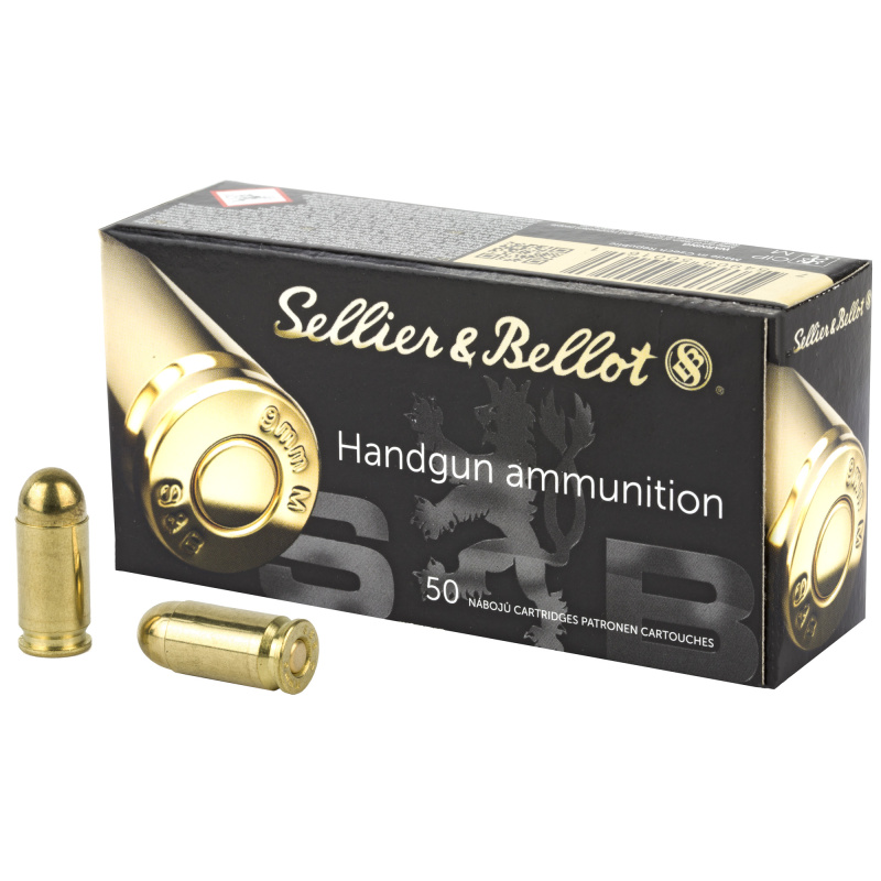 Handgun Ammunition 9mm Makarov 95 Grain Full Metal Jacket