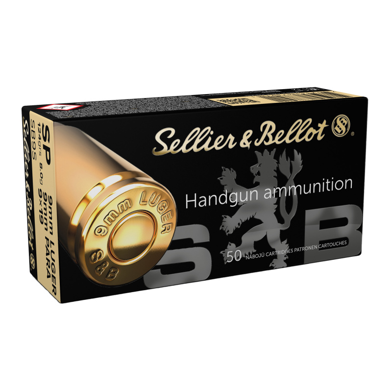 Handgun Ammunition 9mm Luger 124 Grain Soft Point