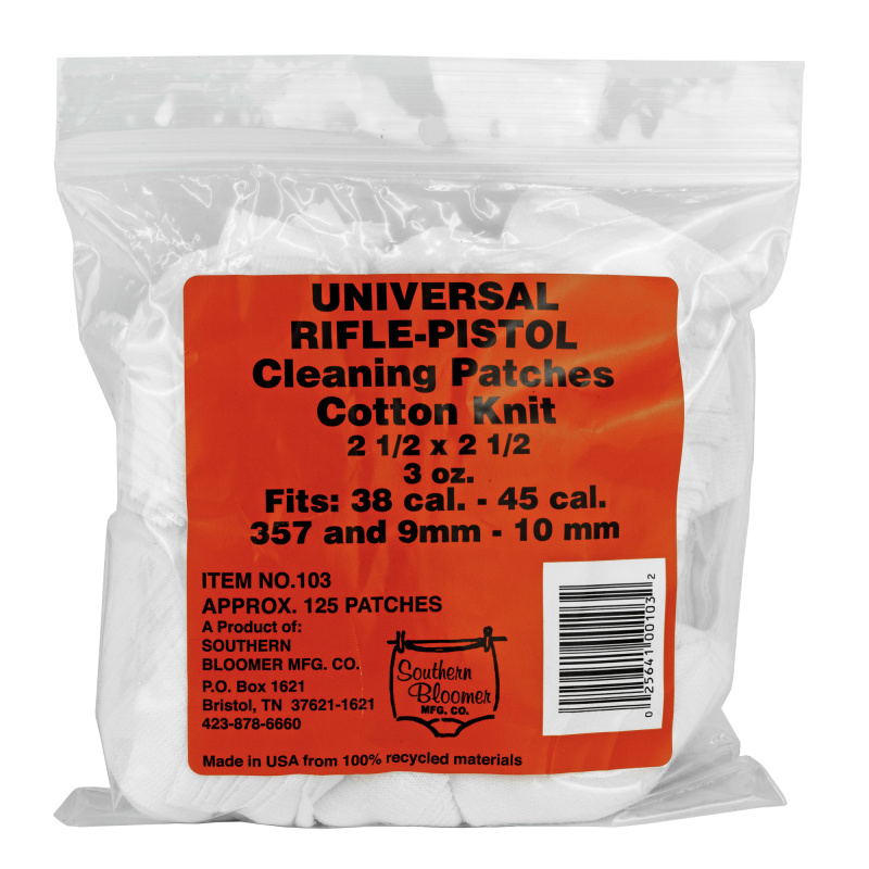 Cleaning Patches Universal 125 per Pack
