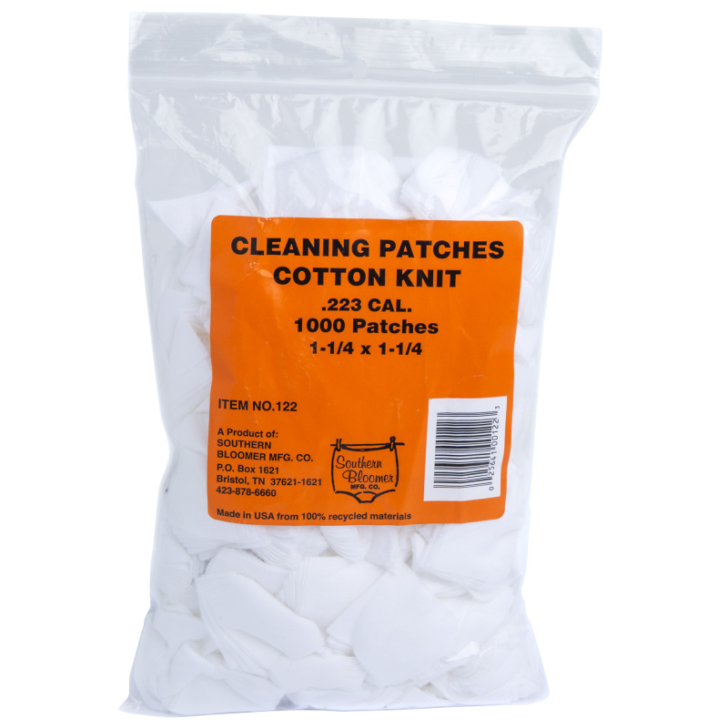 Cleaning Patches .223 Caliber 1000 per Pack