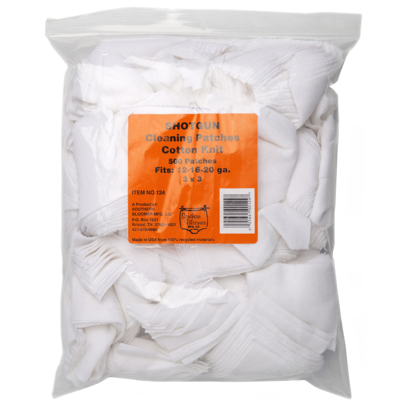 Cleaning Patches 12-16-20 Gauge 500 per Pack
