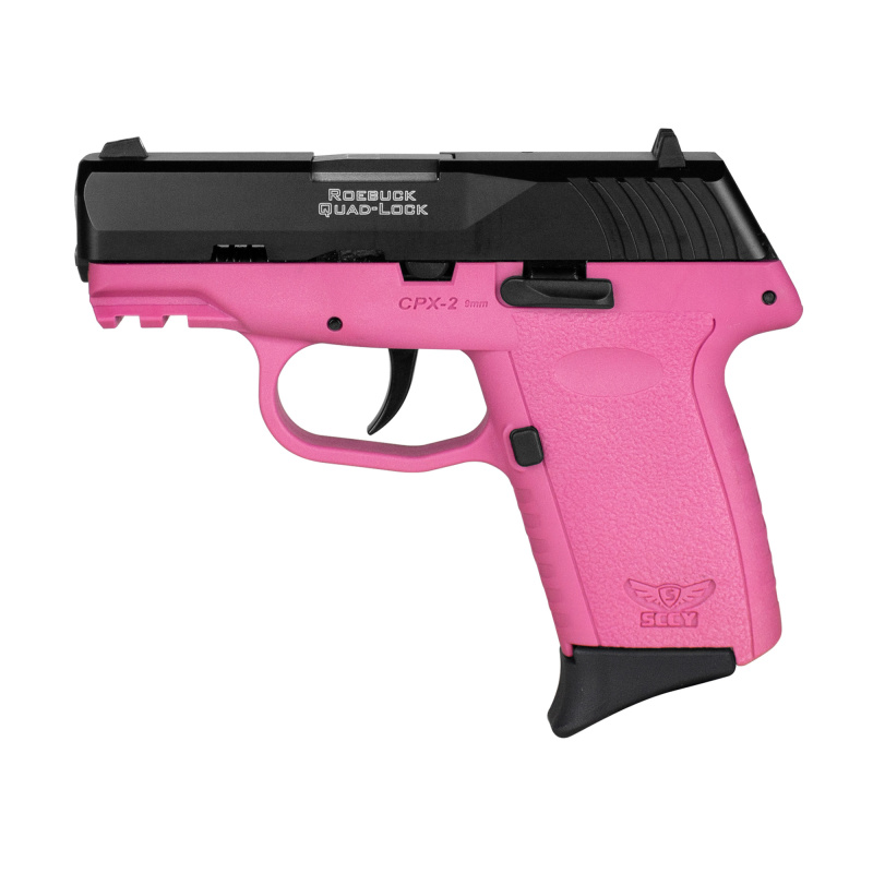 CPX-2 Gen 3, Double Action Only, Semi-automatic, Polymer Frame Pistol, Compact, 9MM, 3.1" Barrel, Matte Finish, Black Slide, Black Frame, Ambidextrous Safety, 3 Dot Sights, 10 Rounds, 2 Magazines CPX-2CBPKG3
