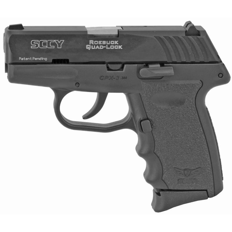 CPX3, Compact, 380ACP, 3.1" Barrel, Polymer Frame, Black Finish, 10Rd, 3 Dot Sights, 3 Magazines CPX3CB