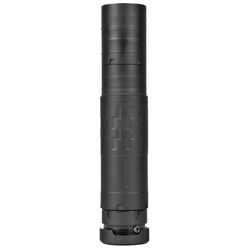 Omega 36M | 5.56 NATO to 338 Lapua Magnum & 9mm, 7.65" Overall Length, 1.57" Diameter, Cobalt/Inconel/Titanium/17-4 Stainless Steel Construction