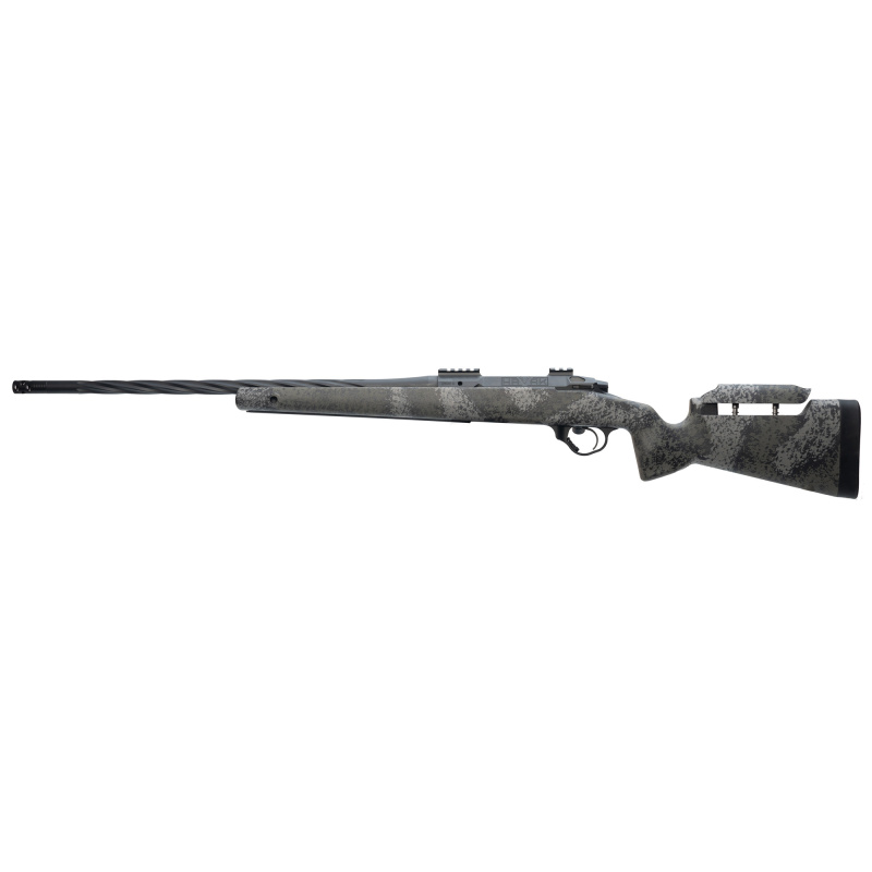 HAVAK Pro Hunter 3, Bolt Action Rifle, 6MM Creedmoor, 20" Spiral Fluted and Threaded Barrel, 5/8x24" Thread Pitch, Seekins PH3 Carbon Composite Stock, Mountain Shadow, 20 MOA Rail, Trigger Tech Trigger, 3 Rounds, 1 Magazine 0011710305-F