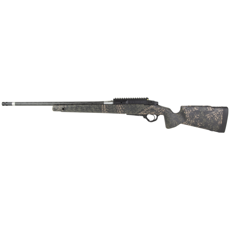 HAVAK Element M3, Bolt Action Rifle, 7MM Backcountry, 22" Match Grade Carbon Fiber Barrel, Threaded 5/8X24, Seekins PH3 Carbon Composite Stock, Woodland Shadow, 20 MOA Rail, Trigger Tech Trigger, 3 Rounds, 1 Magazine 0011710363 - F