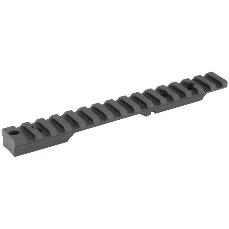0 MOA Scope Base, #6-40 Screws, Fits Remington 700, Short Action, Black Finish 0010710013